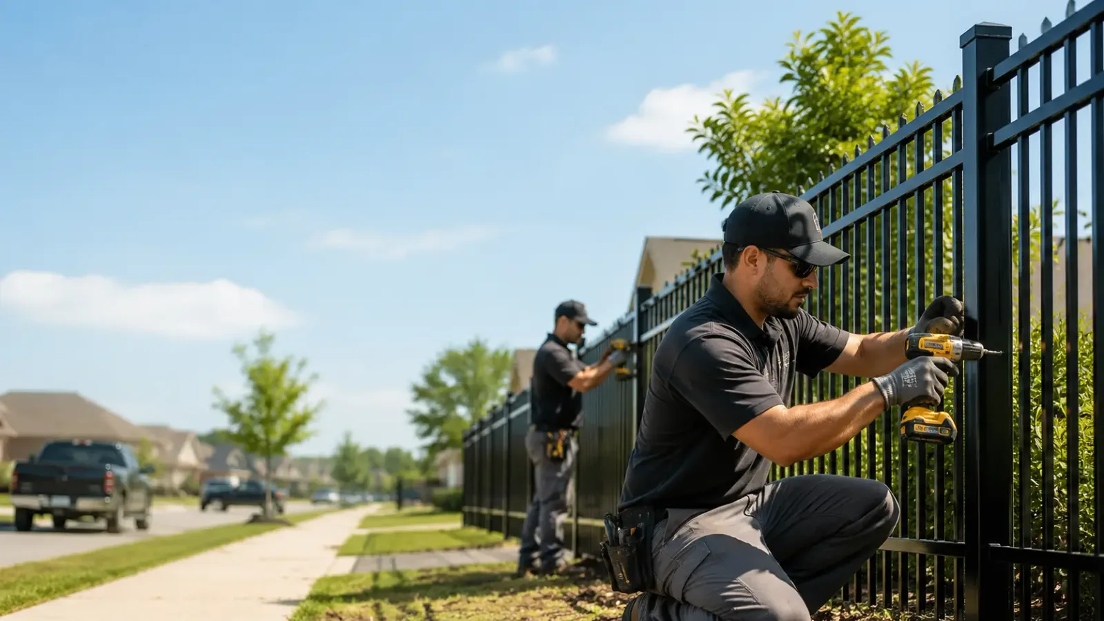 Metal Fence Installation in Piedmont, WV